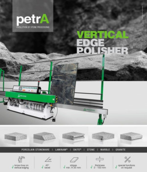 PetrA Vertical Stone Edge Polishing Machine